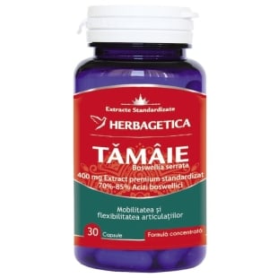 Tamaie Boswellia Serrata, 30 capsule, Herbagetica