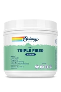 Triple Fiber pulbere Solaray, 401 g, Secom