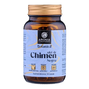 Ulei de chimen negru Botanica, 90 capsule moi, Aronia Charlottenburg