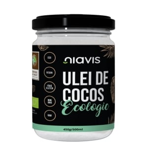 Ulei de cocos ecologic, 450 g/500 ml, Niavis