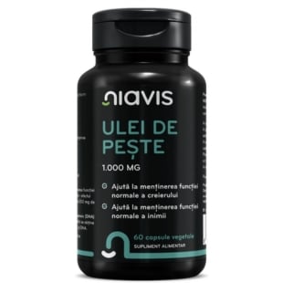 Ulei de peste 1000 mg, 60 capsule, Niavis