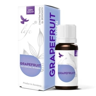Ulei esential integral de grapefruit Life, 10 ml, Bionovativ