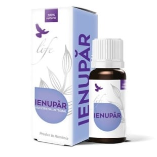 Ulei esential integral de ienupar Life, 10 ml, Bionovativ