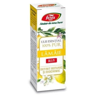Ulei esential pur lamaie 10ml, Fares