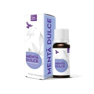 Ulei esential integral de menta dulce Life, 10 ml, Bionovativ