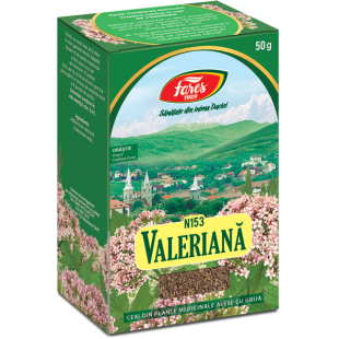 Ceai radacina de valeriana 50g, Fares