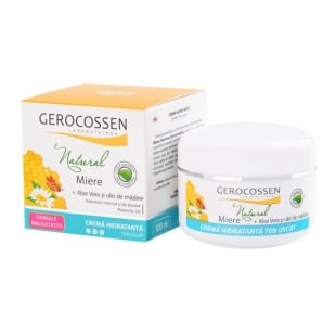 Crema hidratanta ten uscat Natural miere, 100 ml