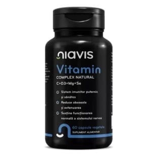 Vitamin complex natural, 60 capsule, Niavis