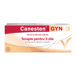 Canesten GYN® 3, 200 mg x 3 comprimate vaginale