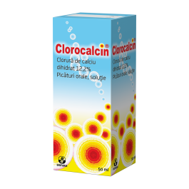 Clorocalcin® 133,6 mg/ml picaturi orale, solutie 50 ml