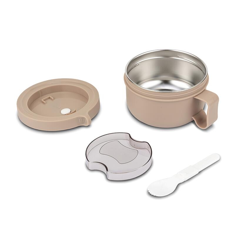 Recipient rotund pentru alimente din oțel inoxidabil 