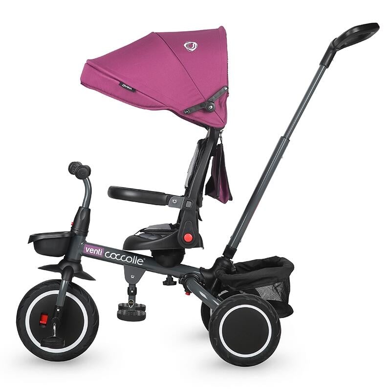 Tricicleta multifunctionala Coccolle Venti Magenta