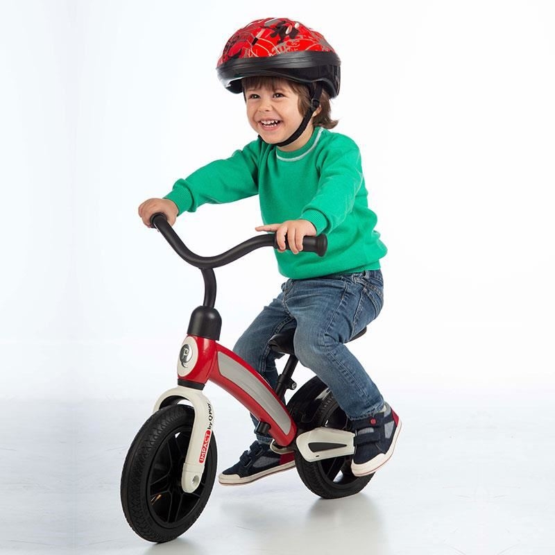 Bicicleta Balance bike Impact, Rosu, Qplay
