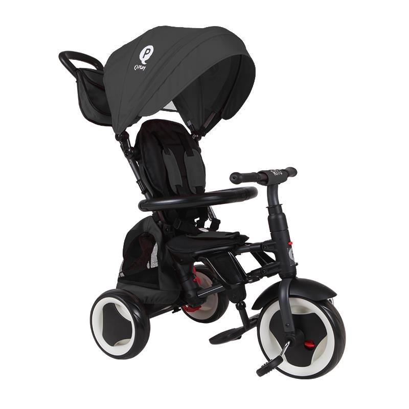 Tricicleta pliabila Qplay Rito+ Negru Tricicleta pliabila Qplay Rito+ Negru