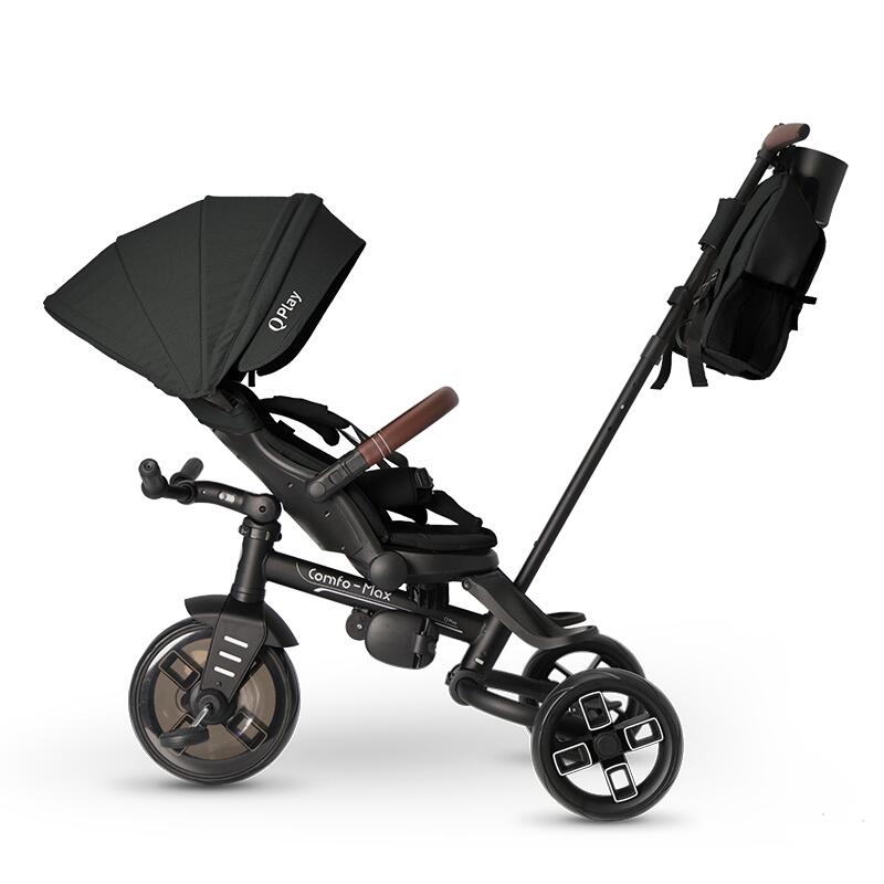 Tricicleta ultrapliabila Qplay Comfo Max Negru Tricicleta ultrapliabila Qplay Comfo Max Negru
