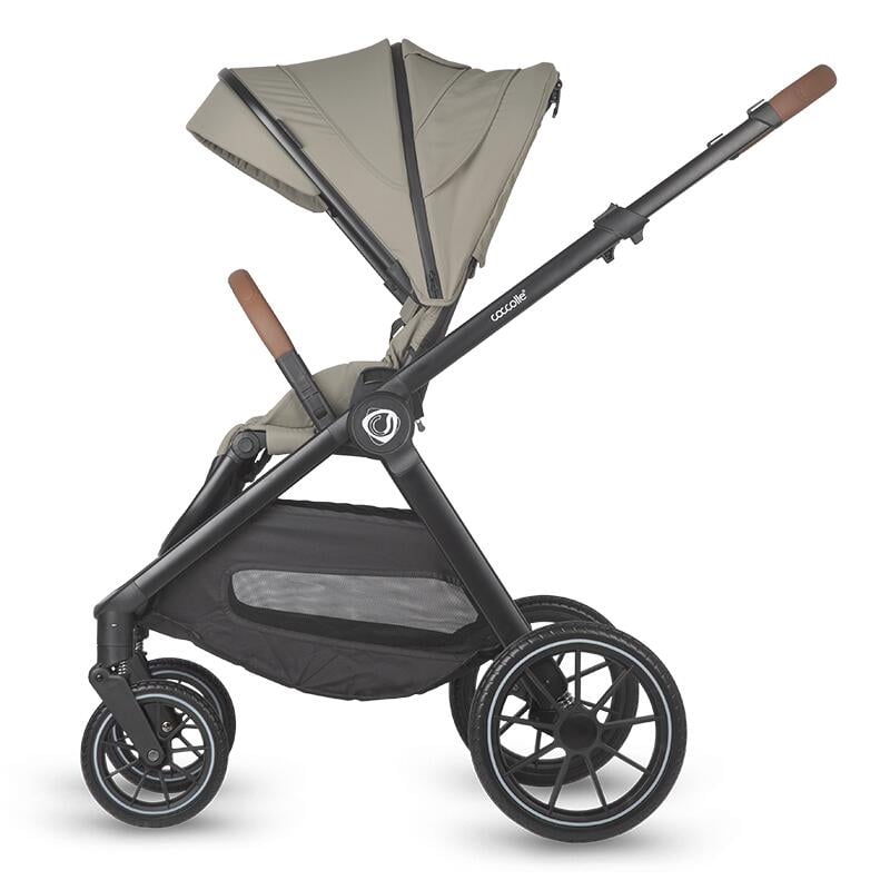 Sistem modular 3in1 Coccolle Aspen Sand beige + Scoica auto iSize Coccolle Knox Black
