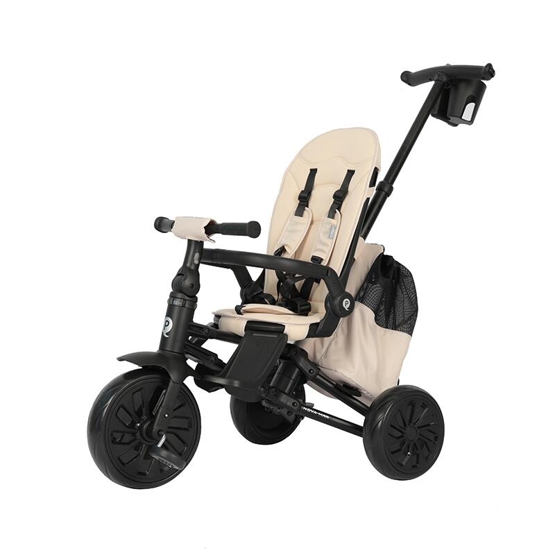 Tricicleta ultrapliabila Qplay Nova MAX Bej Tricicleta ultrapliabila Qplay Nova MAX Bej