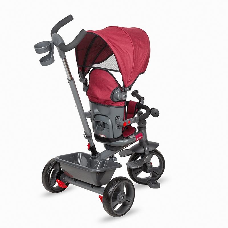 Tricicleta multifunctionala Coccolle Primo Magenta