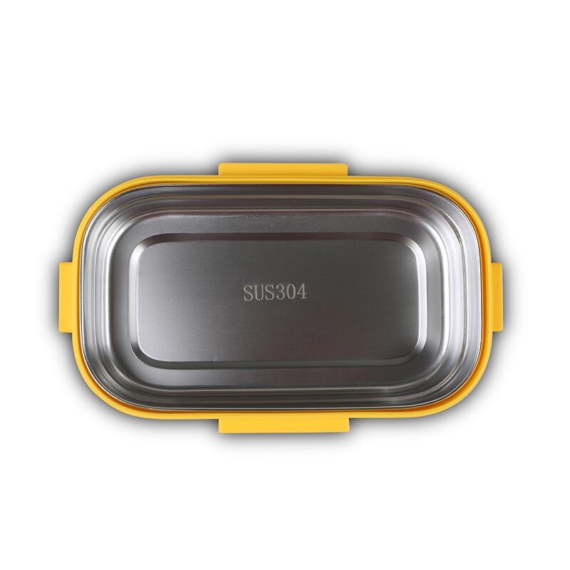 Lunchbox Nava We care 800 ml galben