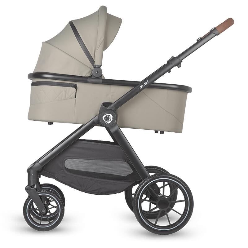 Sistem modular 3in1 Coccolle Aspen Sand beige + Scoica auto iSize Coccolle Knox Black