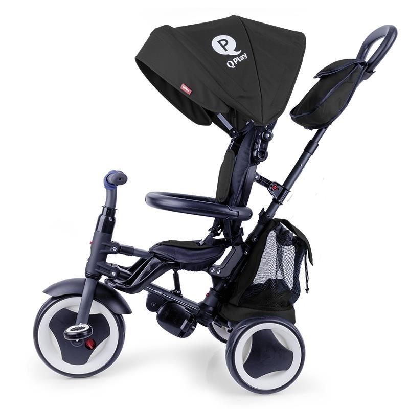 Tricicleta pliabila Qplay Rito+ Negru Tricicleta pliabila Qplay Rito+ Negru