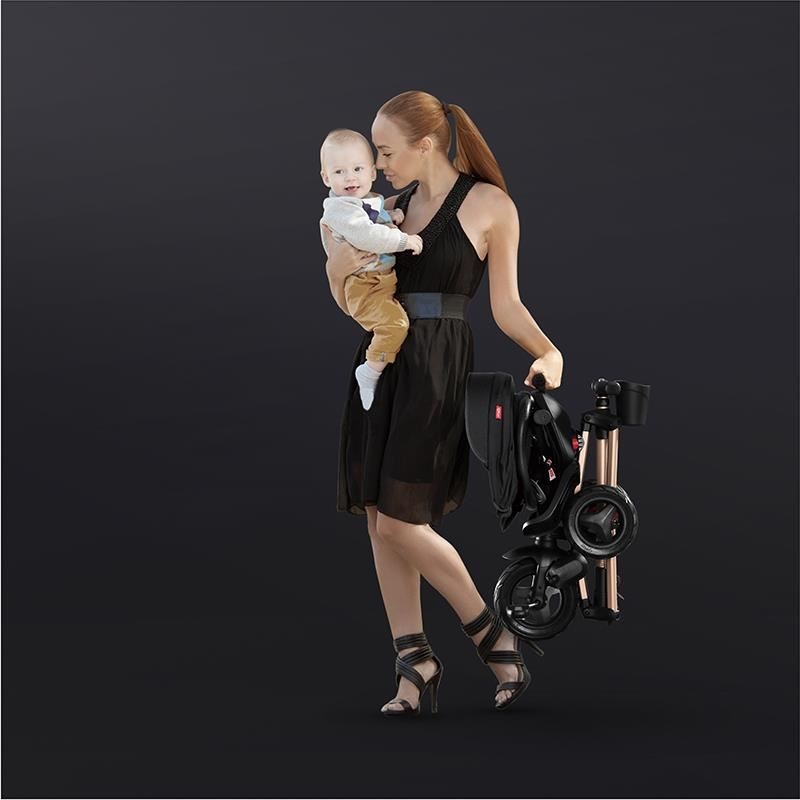Tricicleta ultrapliabila Qplay Nova Gold Air LE Tricicleta ultrapliabila Qplay Nova Gold Air LE