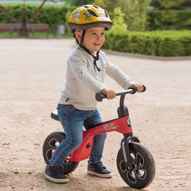Bicicleta Balance bike Tech, Negru, Qplay Bicicleta Balance bike Tech, Negru, Qplay