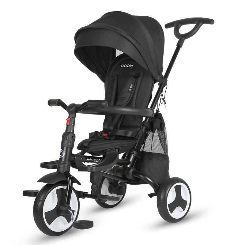 Tricicleta ultrapliabila Coccolle Spectra plus Jet Black