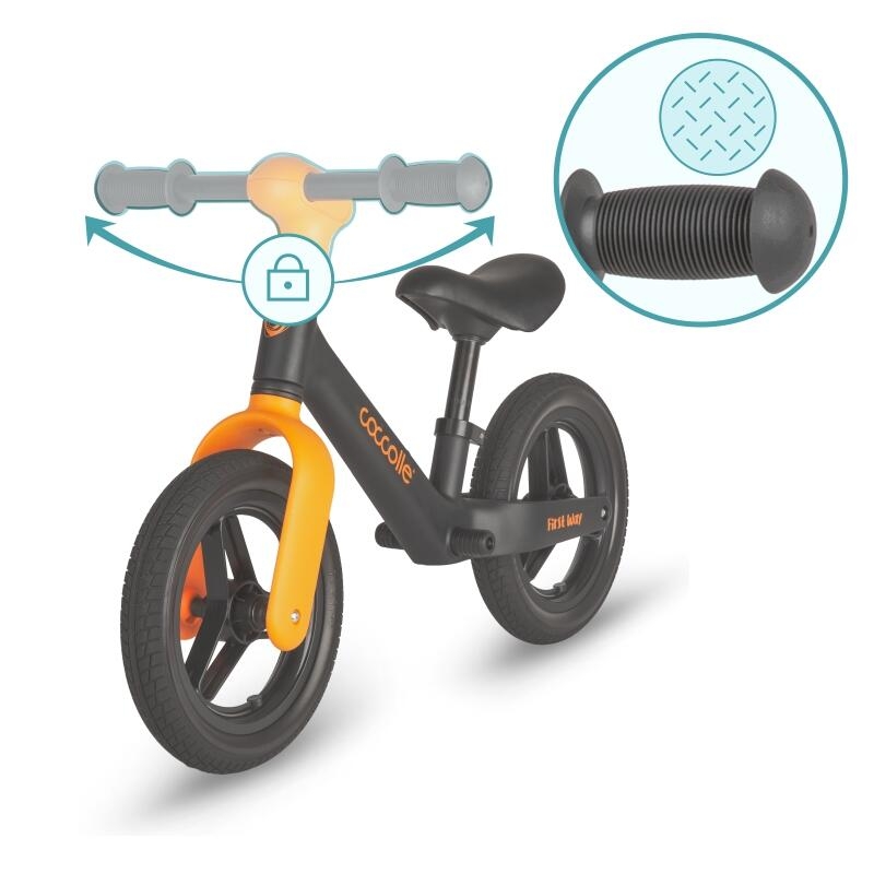 Bicicleta fara pedale Coccolle First Way, Orange Shadow