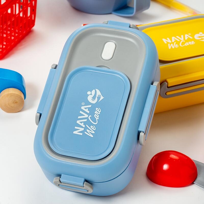 Lunchbox Nava We care 800 ml galben