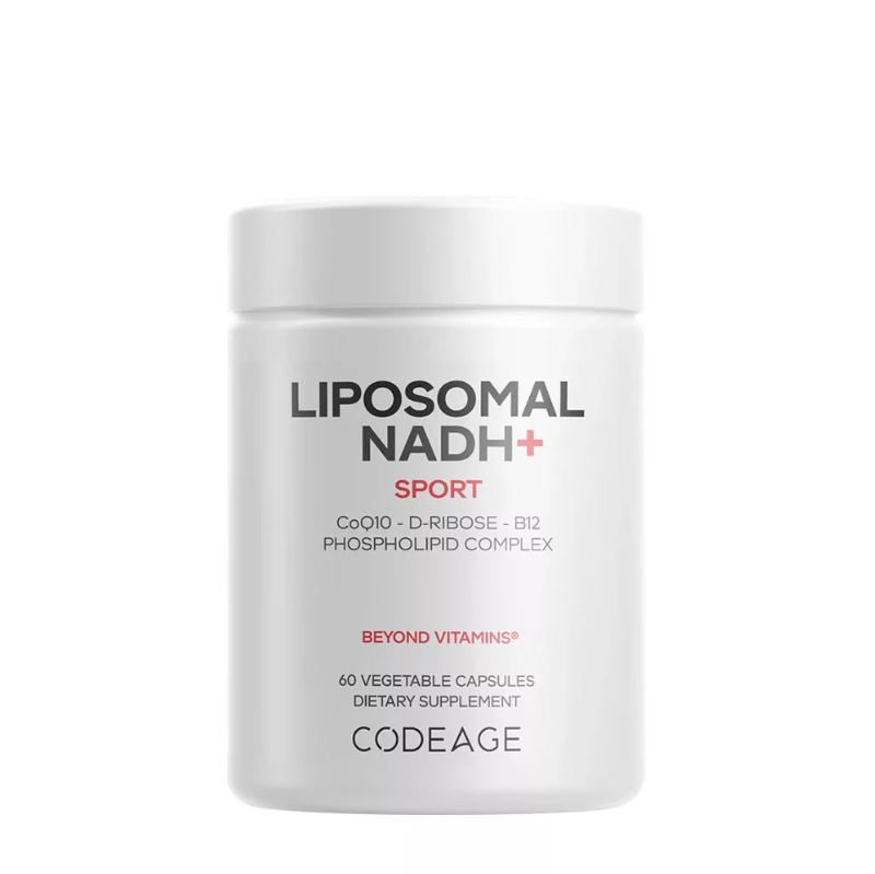 Suport avansat pentru energie celulara Codeage  Liposomal NADH+, 60 capsule, GNC