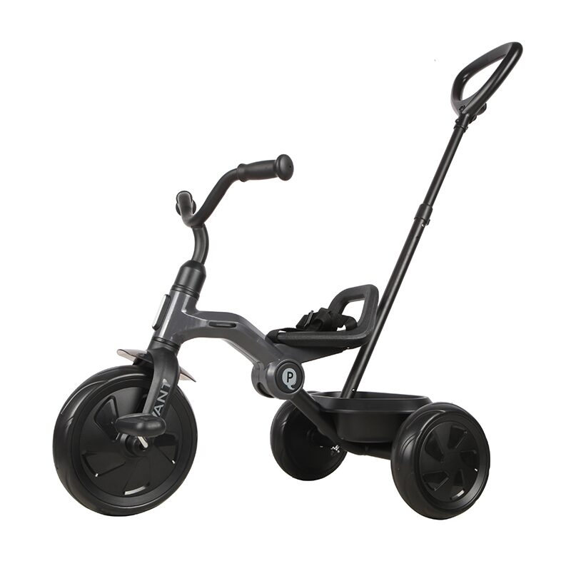 Tricicleta Qplay Ant Plus Gri inchis Tricicleta Qplay Ant Plus Gri inchis