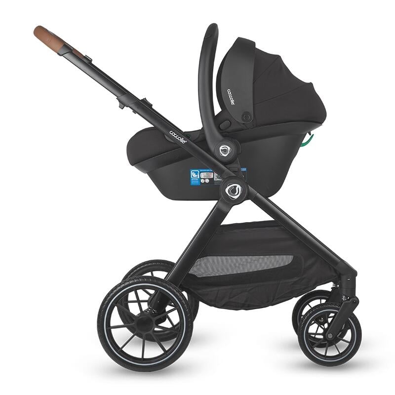 Sistem modular 3in1 Coccolle Aspen Sand beige + Scoica auto iSize Coccolle Knox Black