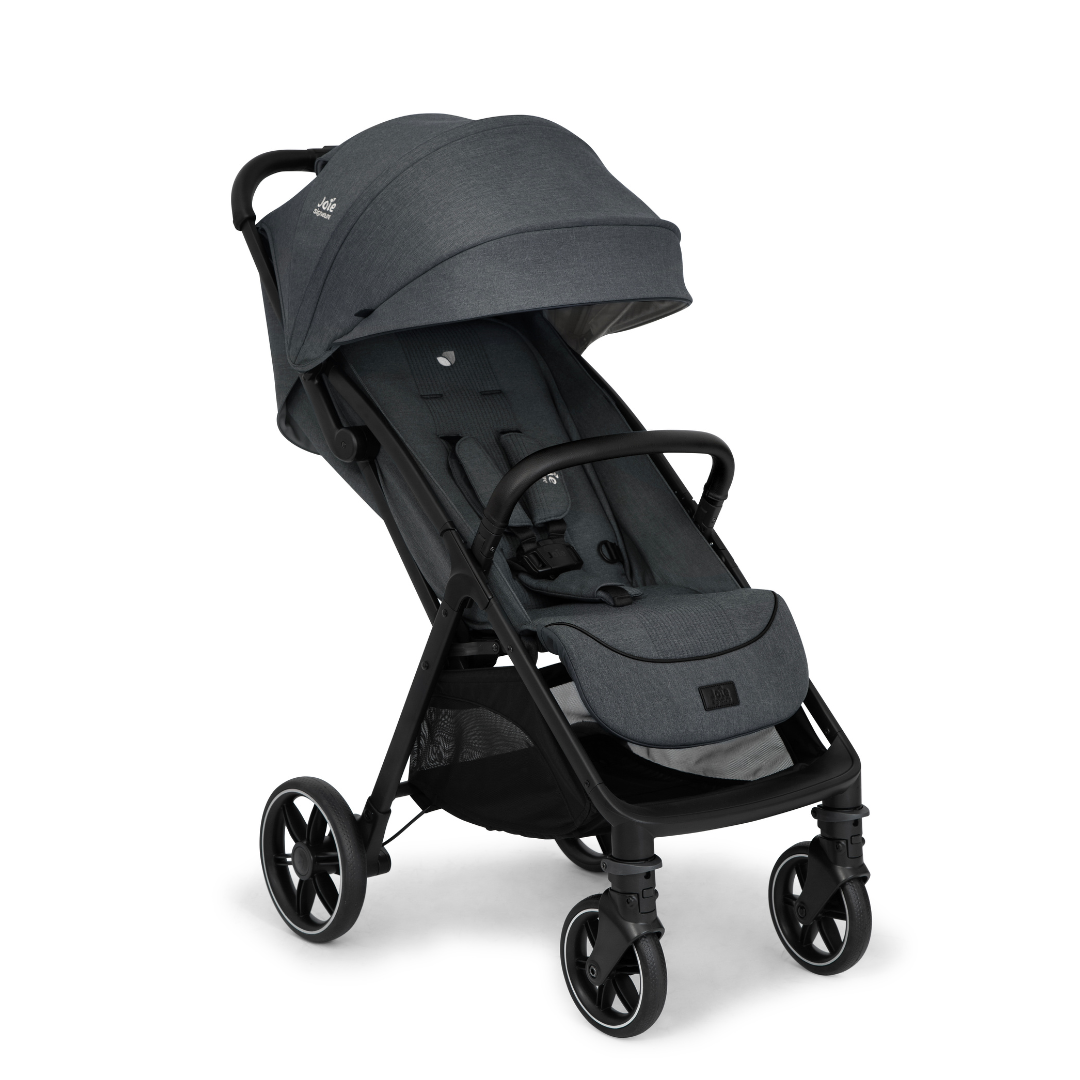 Carucior ultracompact Parcel LX, nastere - 22 kg, Signature Ebony, Joie Carucior ultracompact Parcel LX, nastere - 22 kg, Signature Ebony, Joie