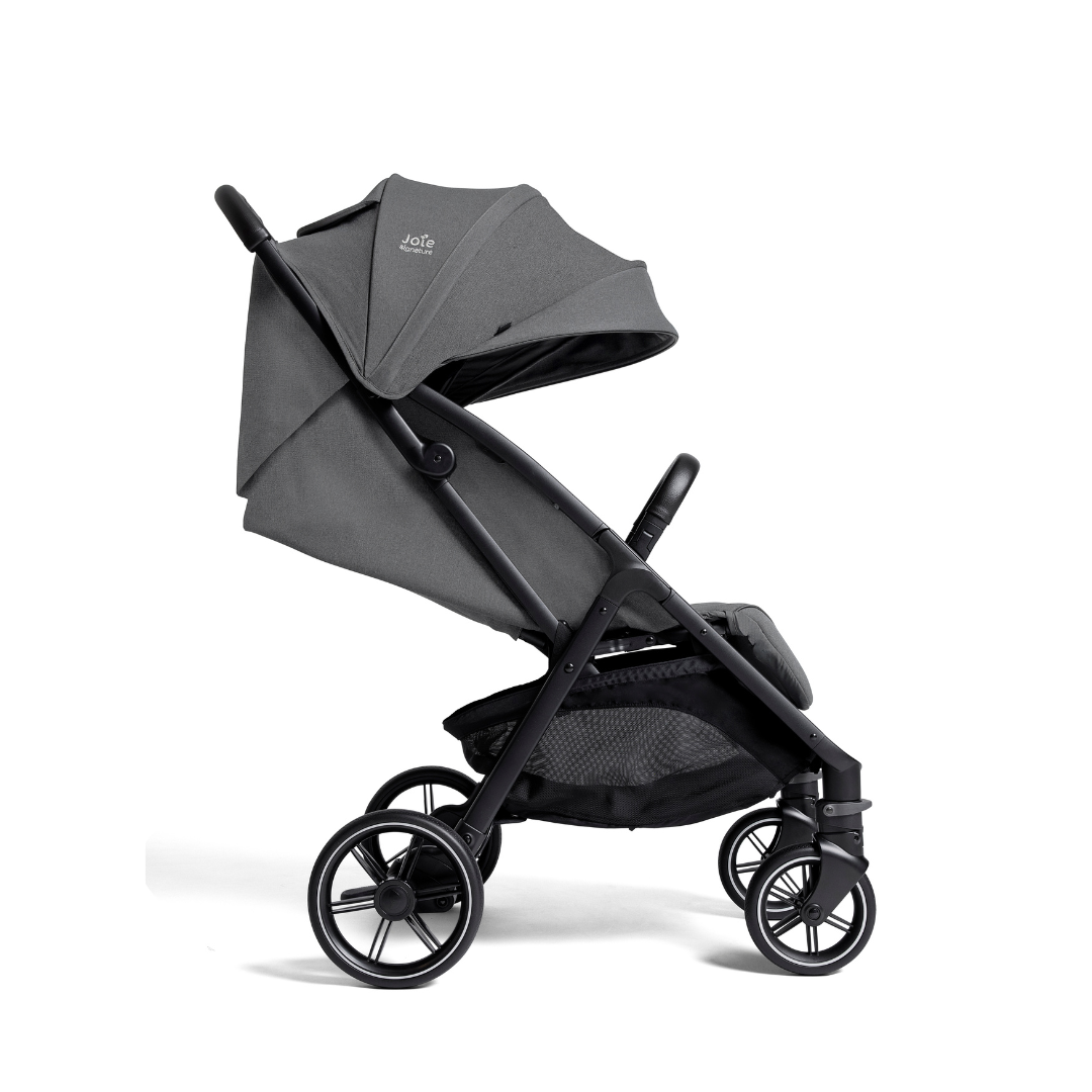 Carucior ultracompact Parcel LX, nastere - 22 kg, Signature Ebony, Joie Carucior ultracompact Parcel LX, nastere - 22 kg, Signature Ebony, Joie