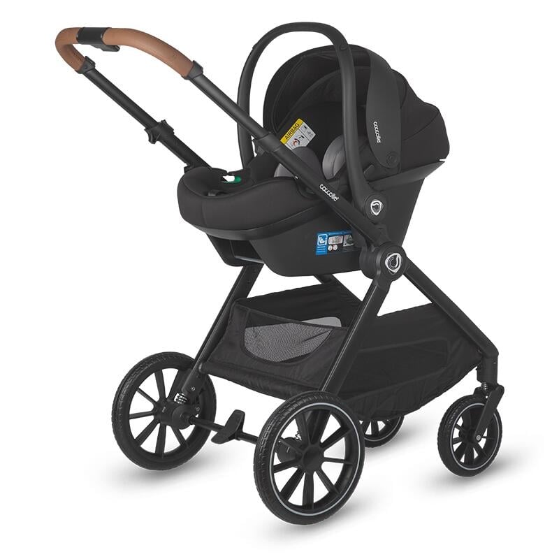 Sistem modular 3in1 Coccolle Aspen Sand beige + Scoica auto iSize Coccolle Knox Black