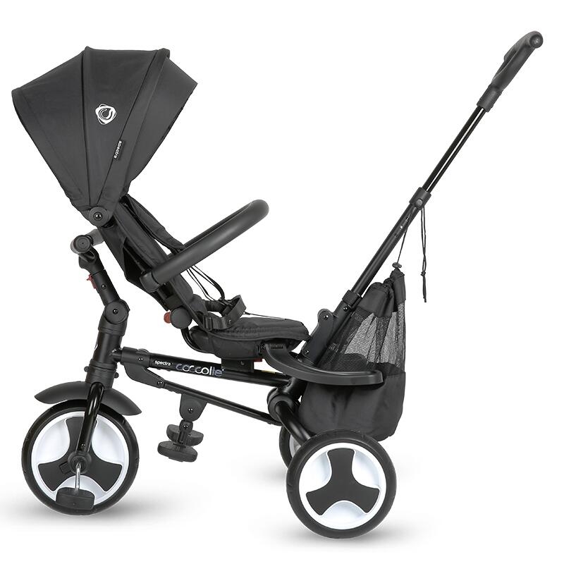 Tricicleta ultrapliabila Coccolle Spectra plus Jet Black