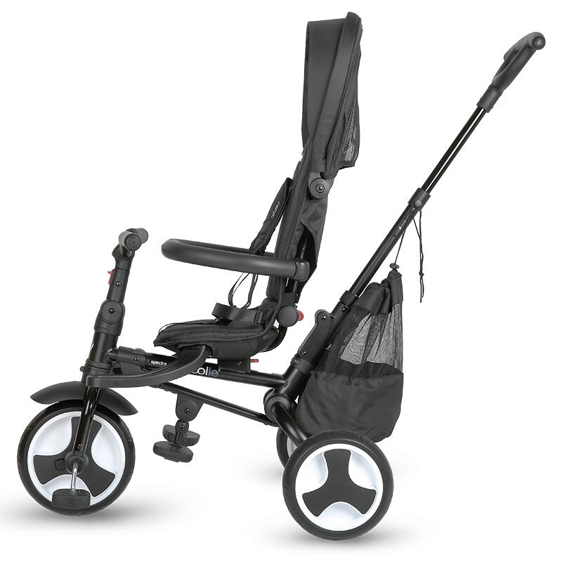 Tricicleta ultrapliabila Coccolle Spectra plus Jet Black