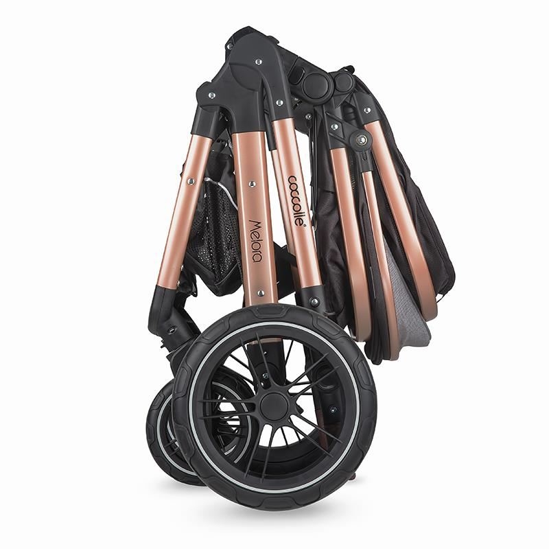 Carucior transformabil 3in1 Coccolle Melora Diamond black Carucior transformabil 3in1 Coccolle Melora Diamond black