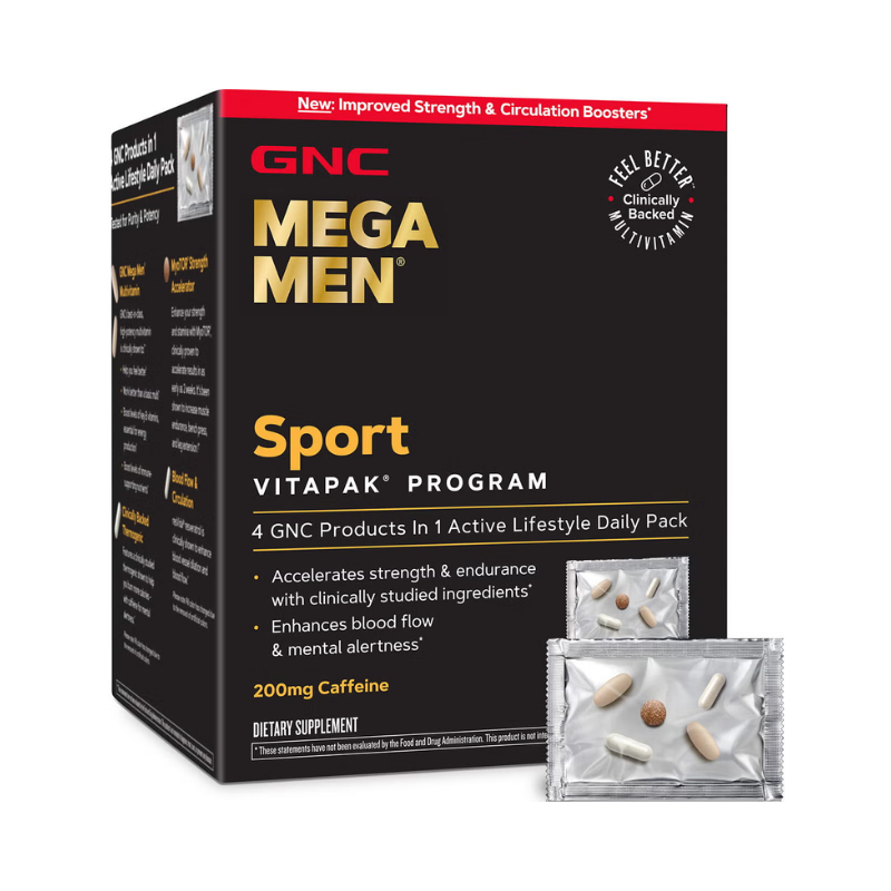 Program Vitapak pentru barbati complex de multivitamine Mega Men, 30 pachete, GNC Program Vitapak pentru barbati complex de multivitamine Mega Men, 30 pachete, GNC