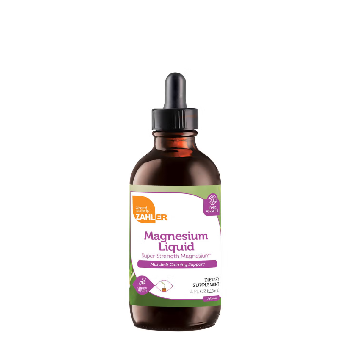 Magneziu lichid fara aroma Zahler, 118 ml, GNC Magneziu lichid fara aroma Zahler, 118 ml, GNC