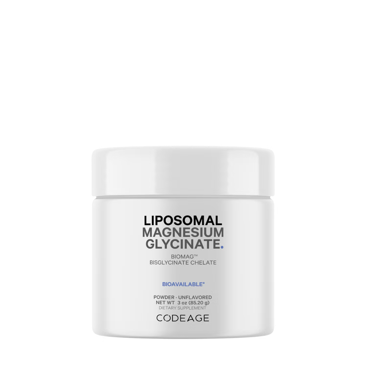 Magneziu Bisglicinat lipozomal CodeAge, 85.20 g, GNC