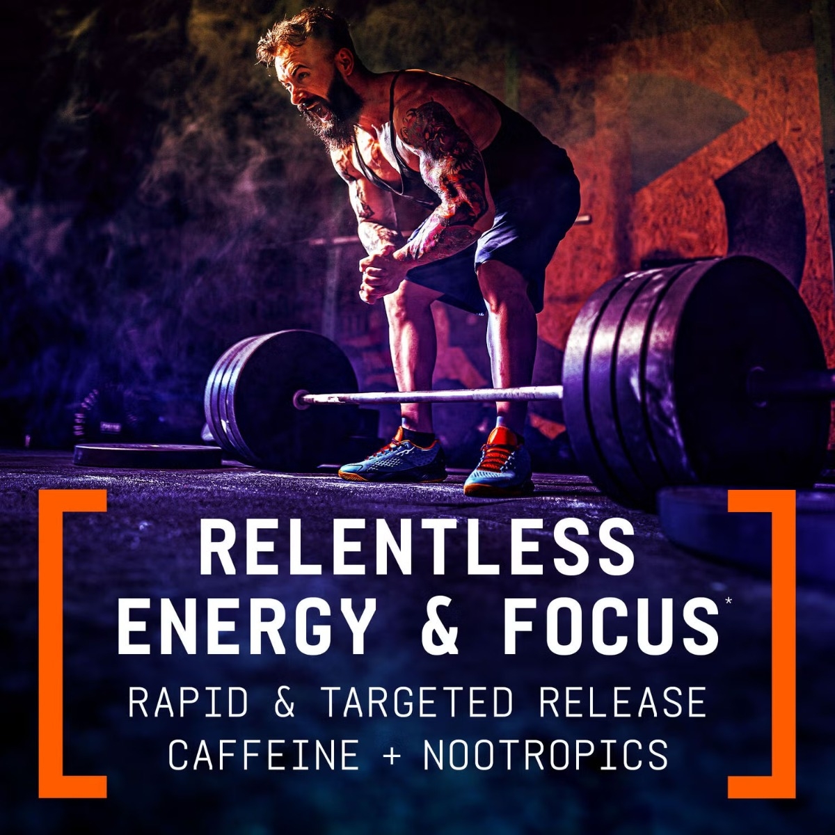 Formula pre-workout cu aroma de jeleuri Beyond Raw Lit, 504 g GNC