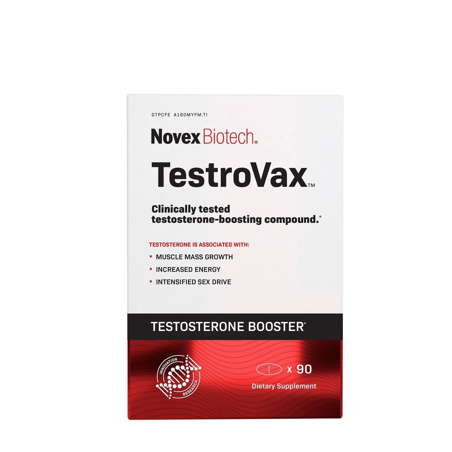 Formula pentru sustinerea productiei de testosteron, 90 capsule, Novex Biotech
