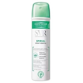 Spray vegetal antiperspirant Spirial, 75 ml, Svr Spray vegetal antiperspirant Spirial, 75 ml, Svr