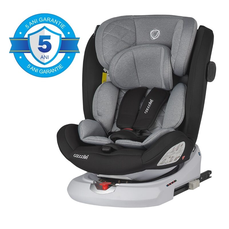 Scaun auto iSize 40-150 cm Coccolle Lyra Greystone Scaun auto iSize 40-150 cm Coccolle Lyra Greystone
