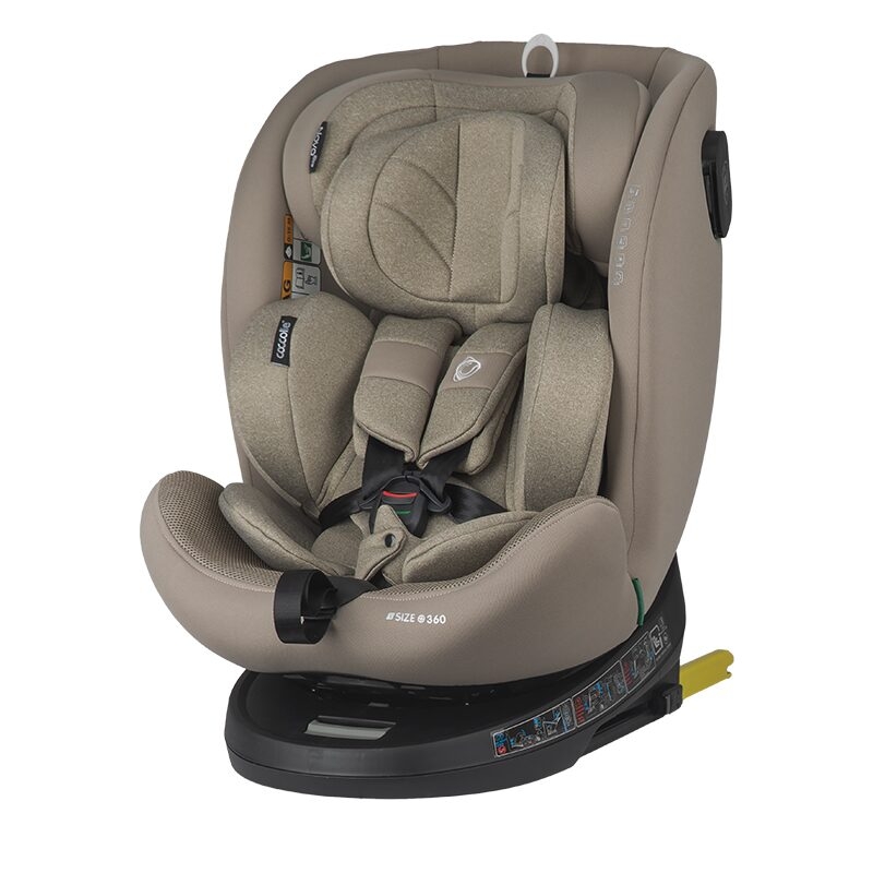 Scaun auto iSize 40-150 cm Coccolle Nova Sand beige Scaun auto iSize 40-150 cm Coccolle Nova Sand beige