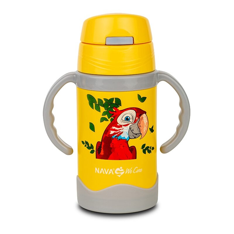 Sticla termoizolanta Nava We care 300ml galben Sticla termoizolanta Nava We care 300ml galben