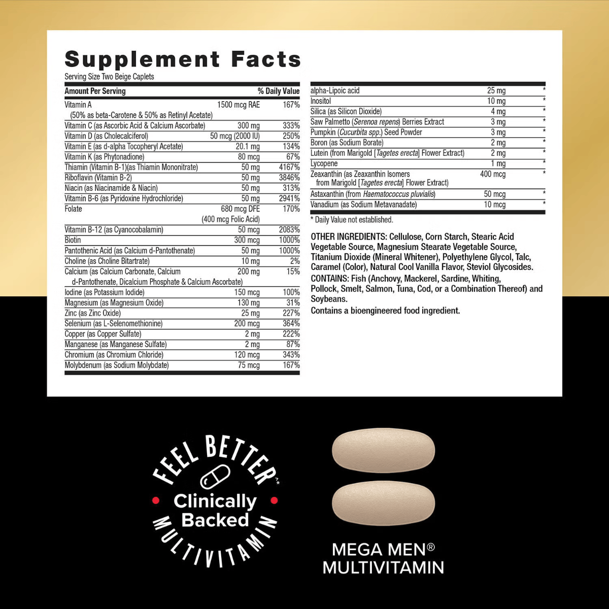 Program Vitapak pentru barbati complex de multivitamine pentru energie si metabolism Mega Men, 30 pachete, GNC