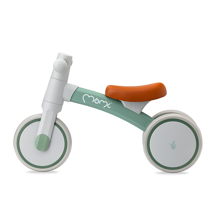 Bicicleta fara pedale Tedi, +12 luni, Green, Momi